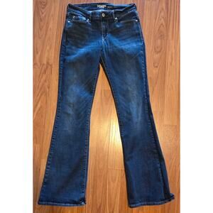Levi's Denizen Blue Denim Modern Boot Cut Jeans - 8M